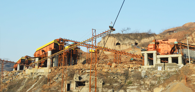 河南荥阳时产700吨砂石骨料生产线工程案例