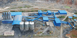 广西登高新材料年产200万吨石子生产线